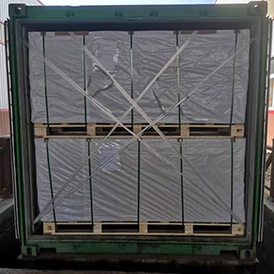 Delivery of wood plastic composite decking