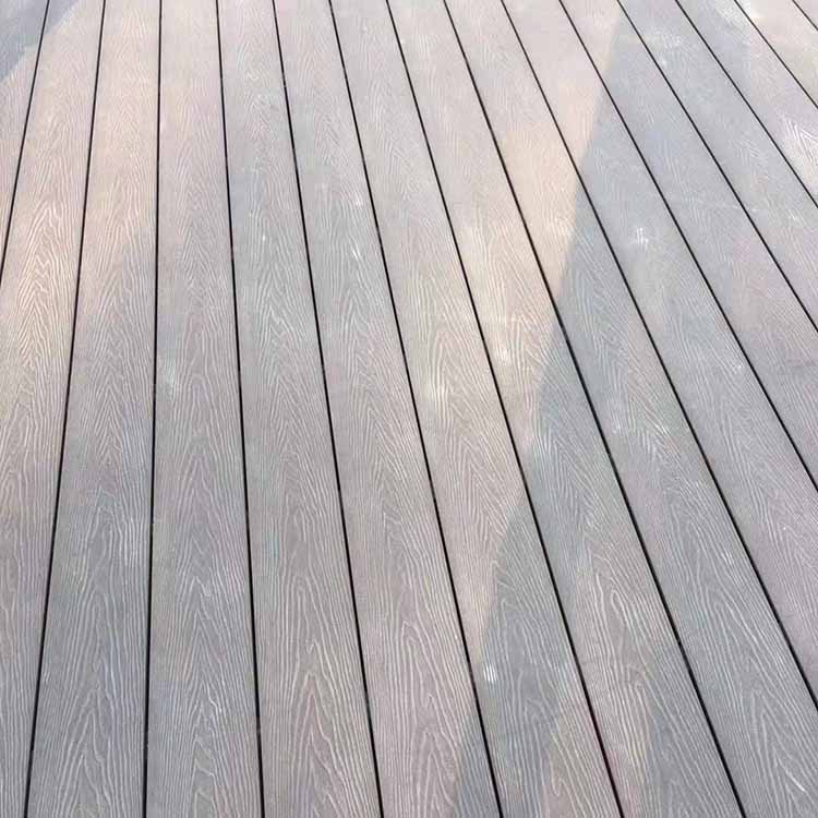 Co-extrusion decking has become the mainstream in the market